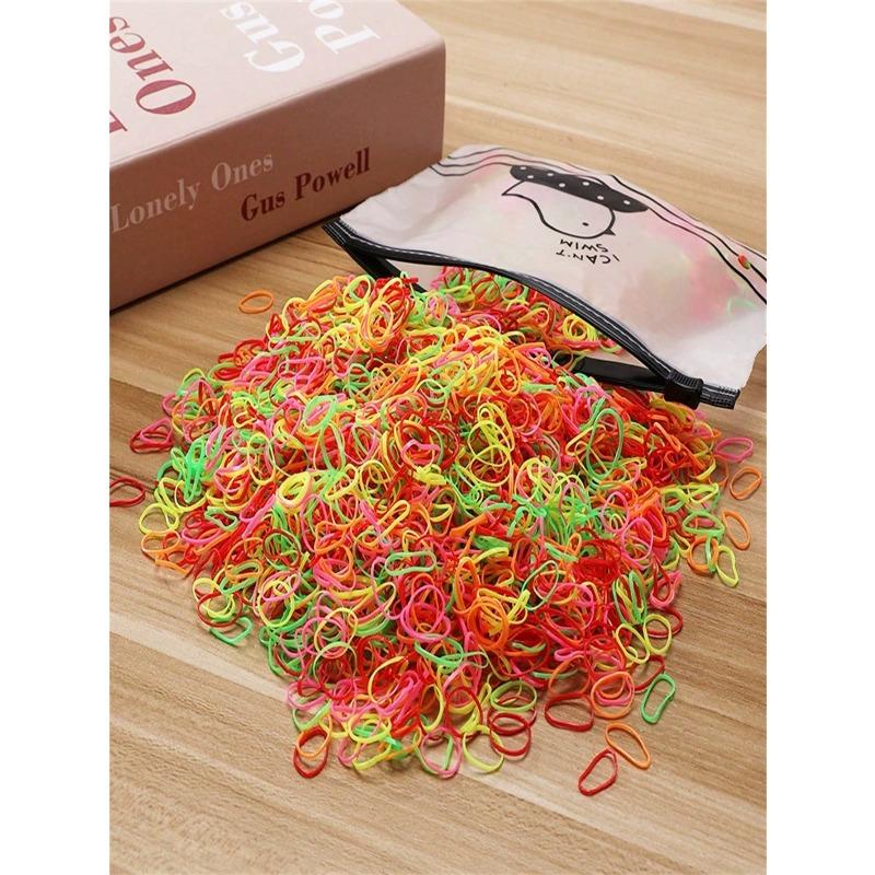 Disposable Elastic Hair Ties, Hair Bands And Ponytail Holders, Suitable For Hairstyling And Daily Decoration, Everyday Hair Accessories
