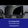 Compatible Tempered Protective Film for Toyota RAV4 Center Console Navigation Screen.