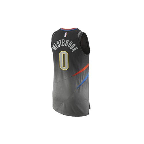 Nike Nba Oklahoma City Russell Westbrook Authentic Jersey AH6063-039
