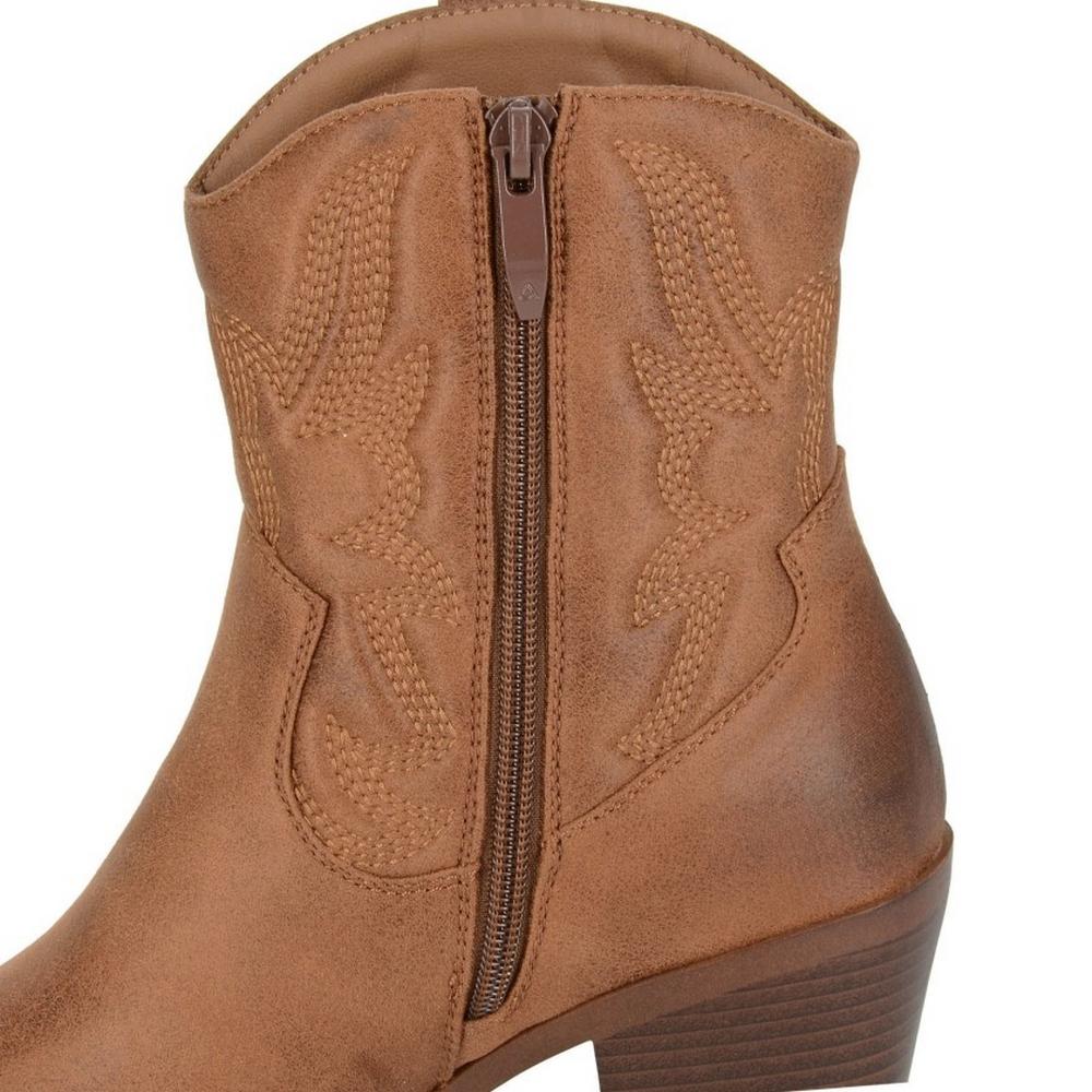 Cipriata Womens/Ladies Bertilla Cowgirl Ankle Boots