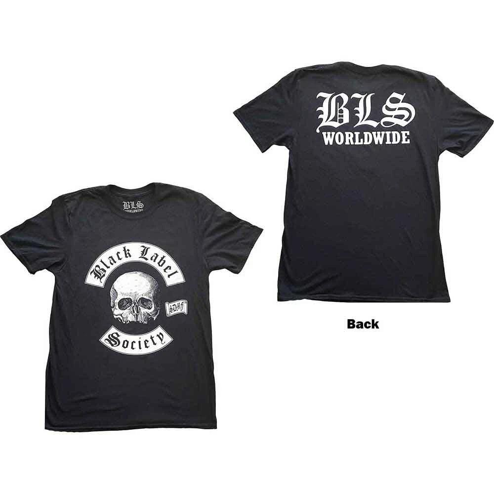 Black Label Society Worldwide V. 2 T-Shirt Black New XS