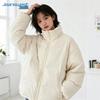 JEANSWEST Women's College Style Stand-Collar Puffer Jacket
