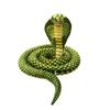 Cobra Plush Snake Simulation Doll - Large Zodiac Python Prop