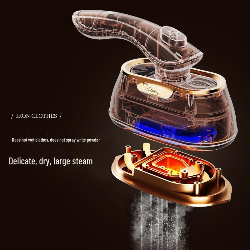 Portable Handheld Folding Garment Steamer and Mini Iron for Travel and Home Use