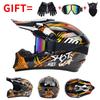Full Face Motorcycle Helmet Off-Road ATV Dirt Bike Mountain Downhill Karting Safety Protection