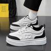 Men's shoes autumn new breathable heightening platform white shoes men's fashion versatile trend sports and leisure board shoes men's