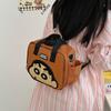 Simple Crayon Shin Chan Pattern Children Cross Shoulder Bag For School And Outdoor Use