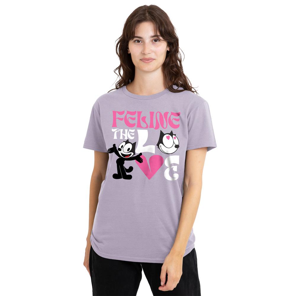 Felix The Cat Unisex Adult Feline The Love T-Shirt