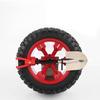 1 Set High Visibility Mini Tire Tire Rear Ornament Rubber Mini Spare Tire Kit Simple Installation For Long Distance Travel
