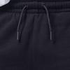 Jordan MJ Brooklyn Fleece Essentials Solid Color Comfortable Versatile Casual Pants Kids Bottoms Black HQ7089-010