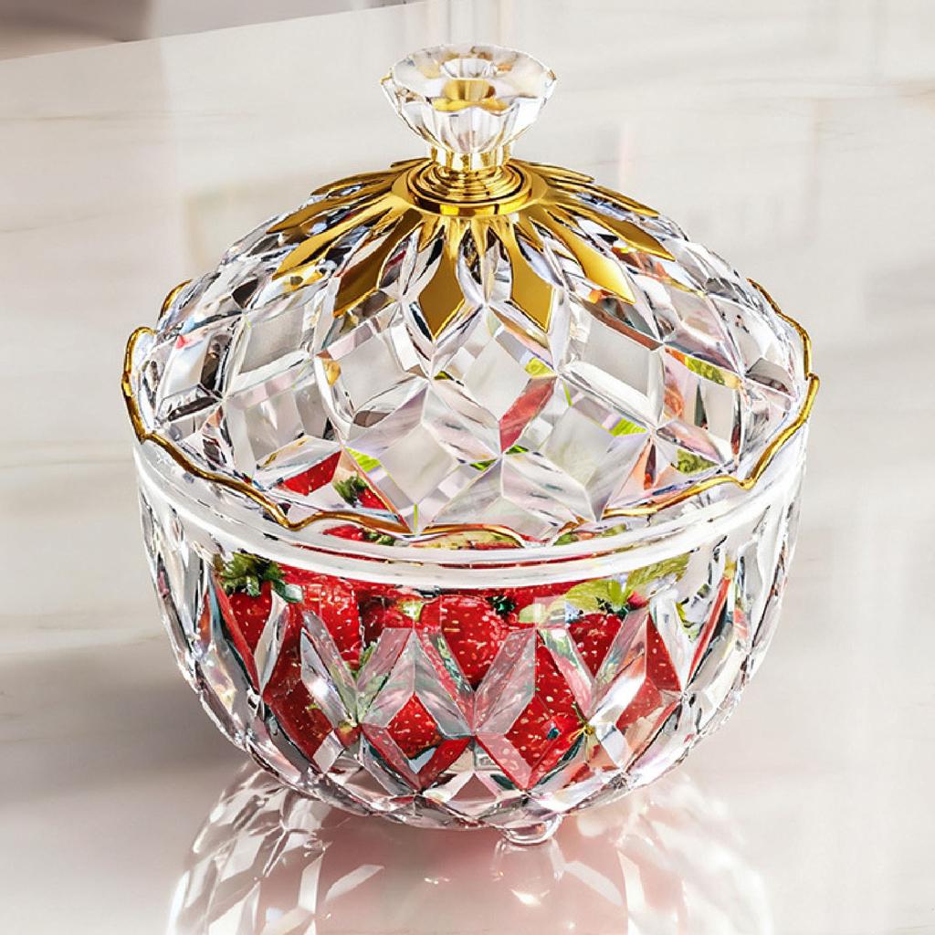 Candy Jar Transparent Multi Functional Snack Dried Fruit Storage Container for Home