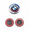 1P 82mm 2pins 3pins Car Emblem Front Bonnet Hood Rear Trunk Emblem For BMW 50th Anniversary Logo F10 F20 F30 F32 F34 51147057794