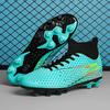 Popular New Youth Football Shoes Men's High-top Long Broken Nails Student Professional Training Shoes Jinjiang Shoes