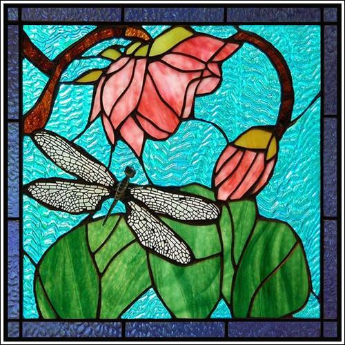 

Window Film Stained Glass Films,Customized Art Deco Design,Birds Static Cling Sticker,Home Decor Foil,Window Treatment (as the picture,30X30cm)