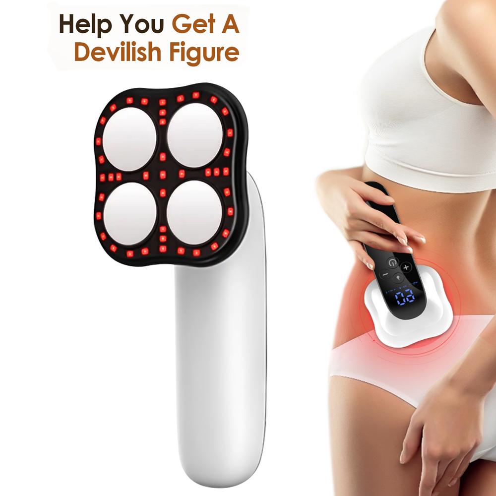 RF Radio Frequency EMS Face Body Slimming Massager Fat Burner Machine Galvanic Infrared Ultrasonic Weight Loss Machine