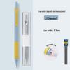 Professional Metal Mechanical Pencil, 0.5/0.7mm, Low Center Gravity, Weighted Feel, Continuous Lead Feed for Drawing & Painting.