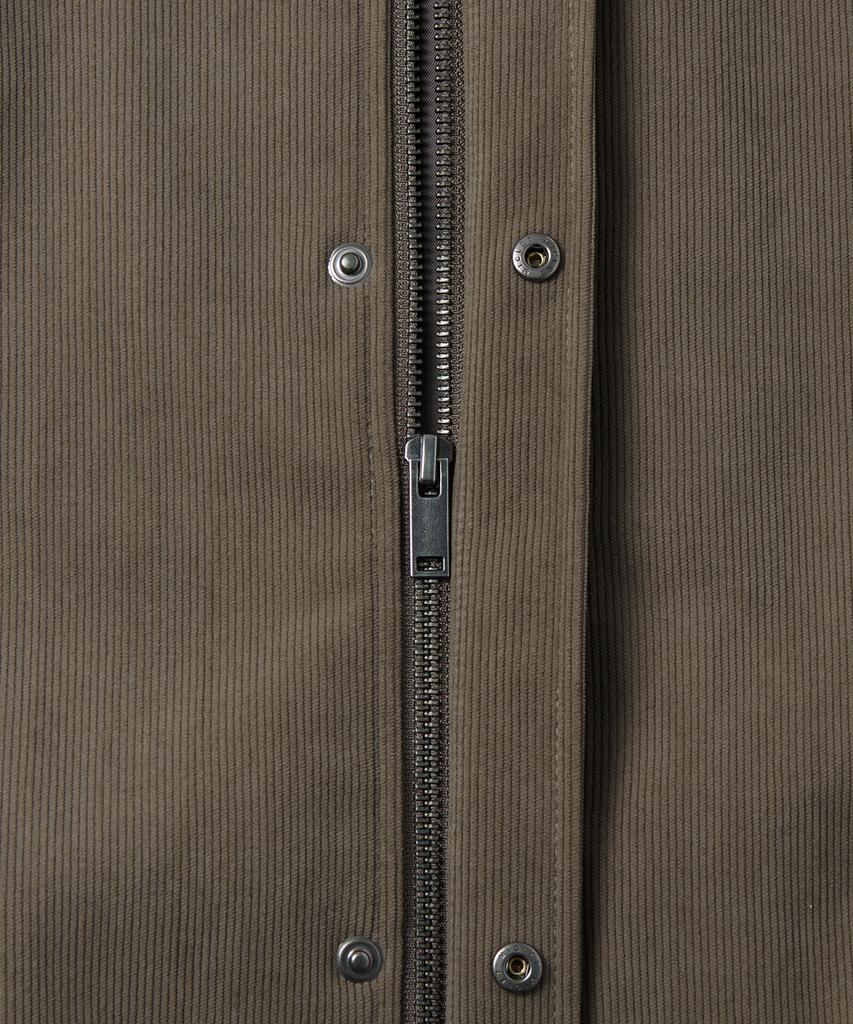 Musinsa Standard 14W Corduroy Minimal Blouson Jacket [Taupe Beige]