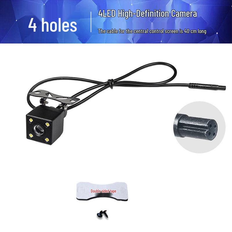 

Quad-core 4-hole Car DVD Navigation System with HD Night Vision Camera and Waterproof Rear View