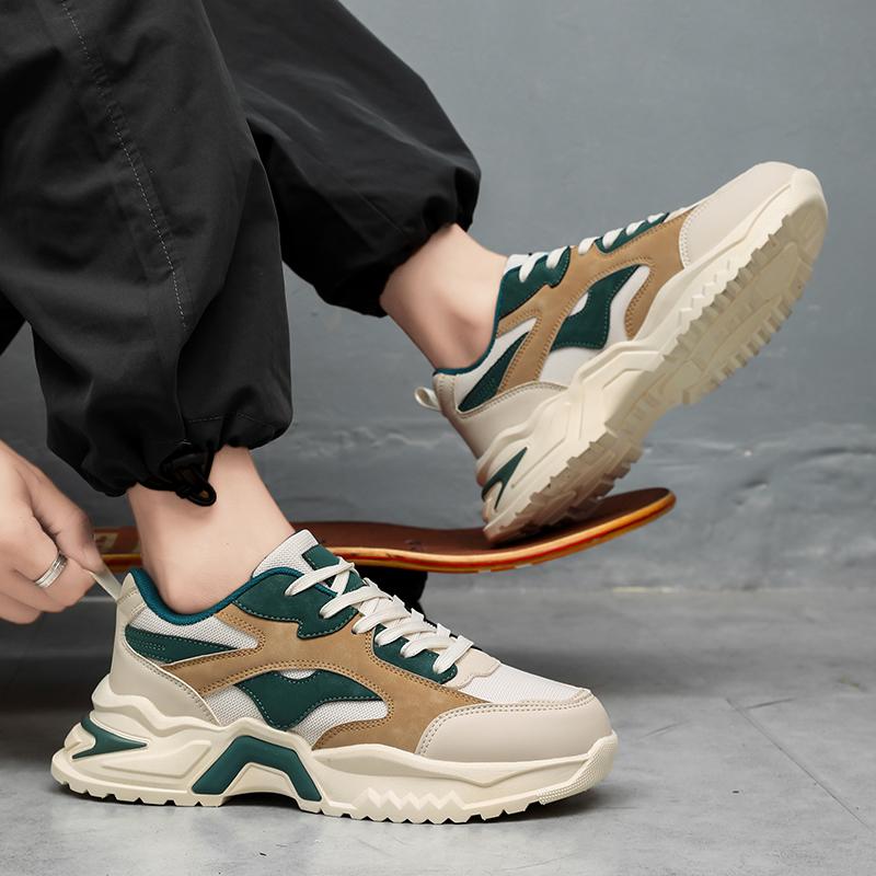 Men’s Jogging Sports Shoes Casual Shoes Street Style Running Sneakers Shoes for Students Over Sized Shoes