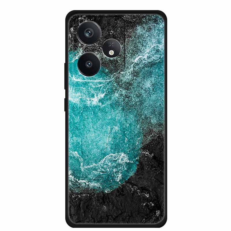 For Realme Neo7 5G Case Original Soft Silicone TPU Phone Cases Back Cover For OPPO Realme Neo 7 Scenery Shockproof Bumper Capa