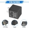 VekAuto Relais Elektronisches LED Blinker Relais Fix CF13 JL-02 3 Pin LED Blinker
