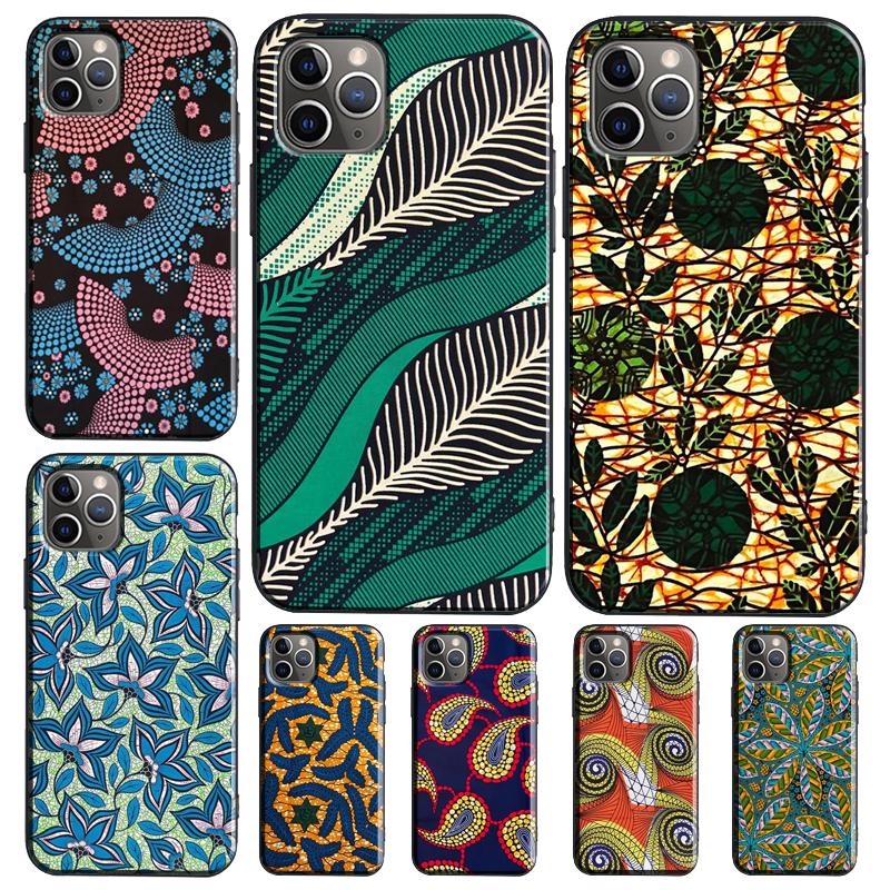 African Style Fabric Print Funda For Samsung Galaxy S26 S25 S24 S21 S22 S23 Ultra S10 Plus S20 FE S25 FE Phone Case