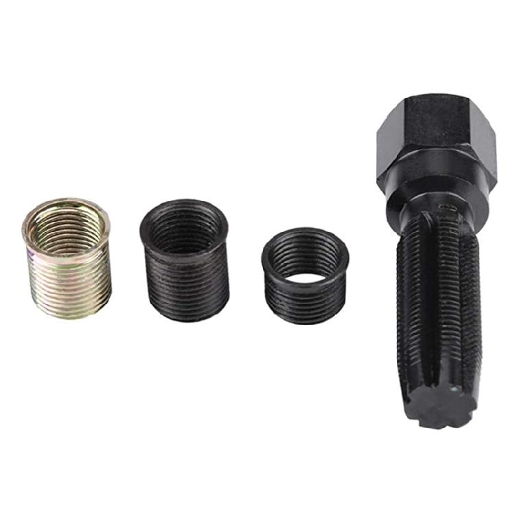 DIYer Friendly 14mm 16Piece Spark Plugs Thread Repair Kit, M14x1.25mm Steel Tool With Easy To Use Tap & Organizing Case