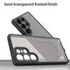 For Samsung Galaxy S25 Ultra Phone Case Drop Proof Airbags Frosted Translucent PC+TPU Back Cover