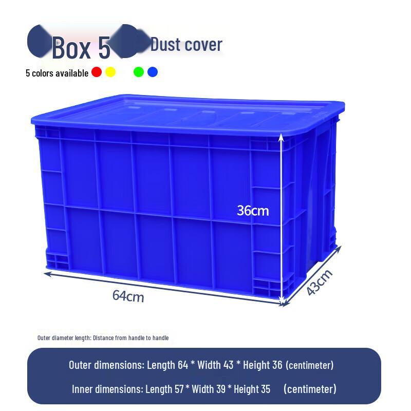 Yishuxiang Heavy-Duty Plastic Storage & Transport Box
