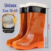 DAXTE High-Top Anti-Slip Work Rain Boots