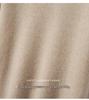 Autumn/Winter Seamless Short-Sleeve Cashmere Knit Sweater with Half-High Collar