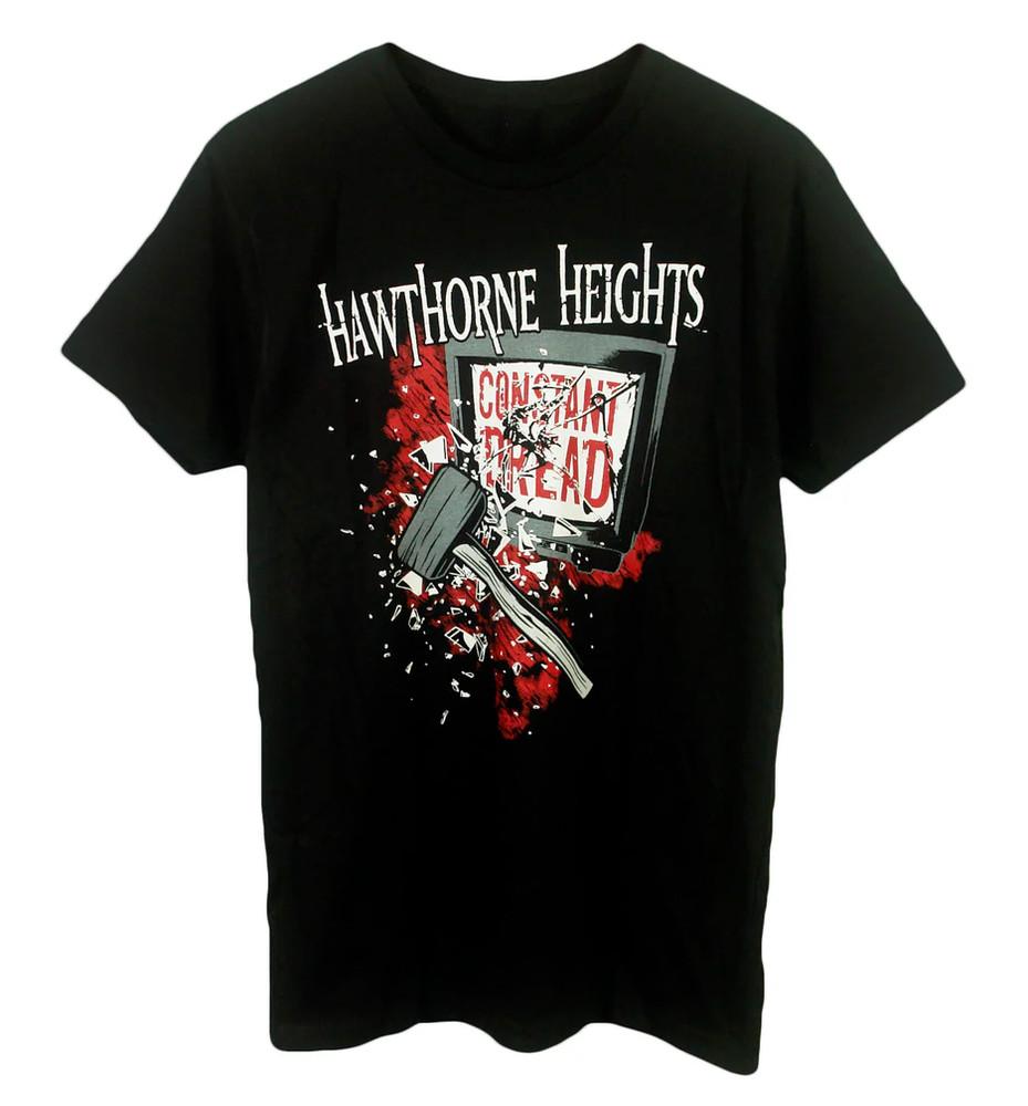 

Ретро Футболка гурту Hawthorne Heights Чорна Унісекс S-5XL ND1605 Унісекс Футболка XXL