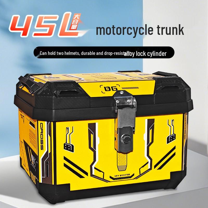 Large Capacity Alloy Trunk for Yadea, Aima, TaiLing, Ninebot, and Limi Electric Scooters