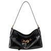 Large Capacity Tote Bag Women's Cowhide Bag Niche High-end Commuter Shoulder Bag Hot-selling Messenger Leather Underarm Bag