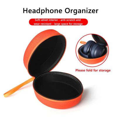 Para Fones de Ouvido Sem Fio Sony WH-1000XM5 WH-1000XM4 WH-CH720N Estojo Rígido de Transporte EVA à Prova d'Água à Prova de Choque Bolsa de Viagem para Headset