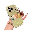 Matcha green five dolls suitable for Apple 17 mobile phone case iPhone16Pro Xiaomi oppo anti-drop all-inclusive case