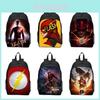 The Flash Backpack For Boys Adorable Cartoon Bookbag With Lightning Prints Durable Lightweight Inch)