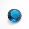 Natural Blue Topaz Loose Gemstone 68.20 Ct Round Cut for Jewelry Making and Gem Collections