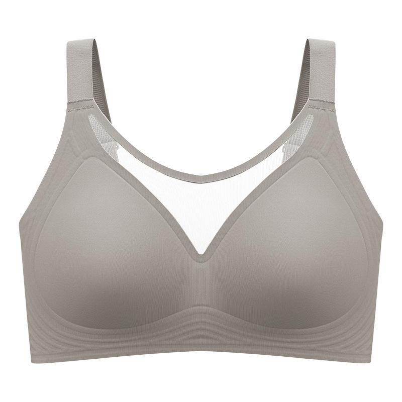 Breathable Seamless Bra for Women Soft Support Adjustable Breasts Comfortable Bra Plus Size Bra