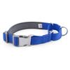 Portable Reflective Nylon Dog Chain Collar Adjustable Soft Diving Fabric Lining Outdoor Safety Cat Dog Collar Collier Pour Chien