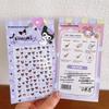 5D Embossed Cartoon Nail and Phone Stickers for Kids