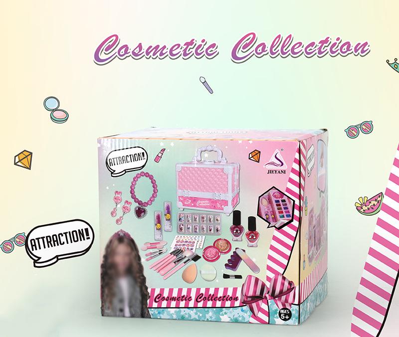 Kids' Princess Makeup Suitcase - Girls' Performance & Birthday Gift