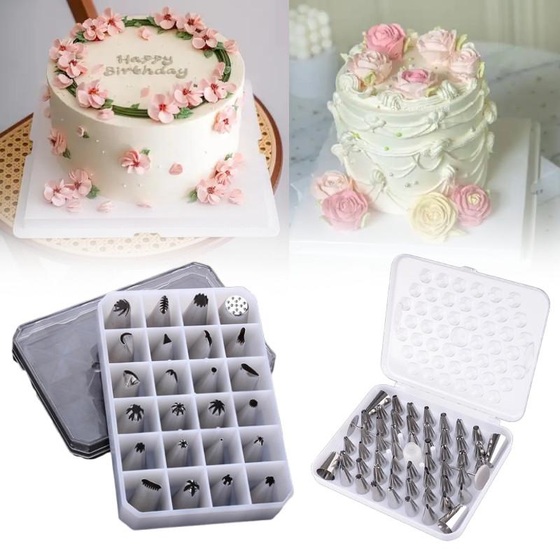 Stainless Piping Steel Nozzle Sets Cake Decorating Tools Baking Prop Pastries