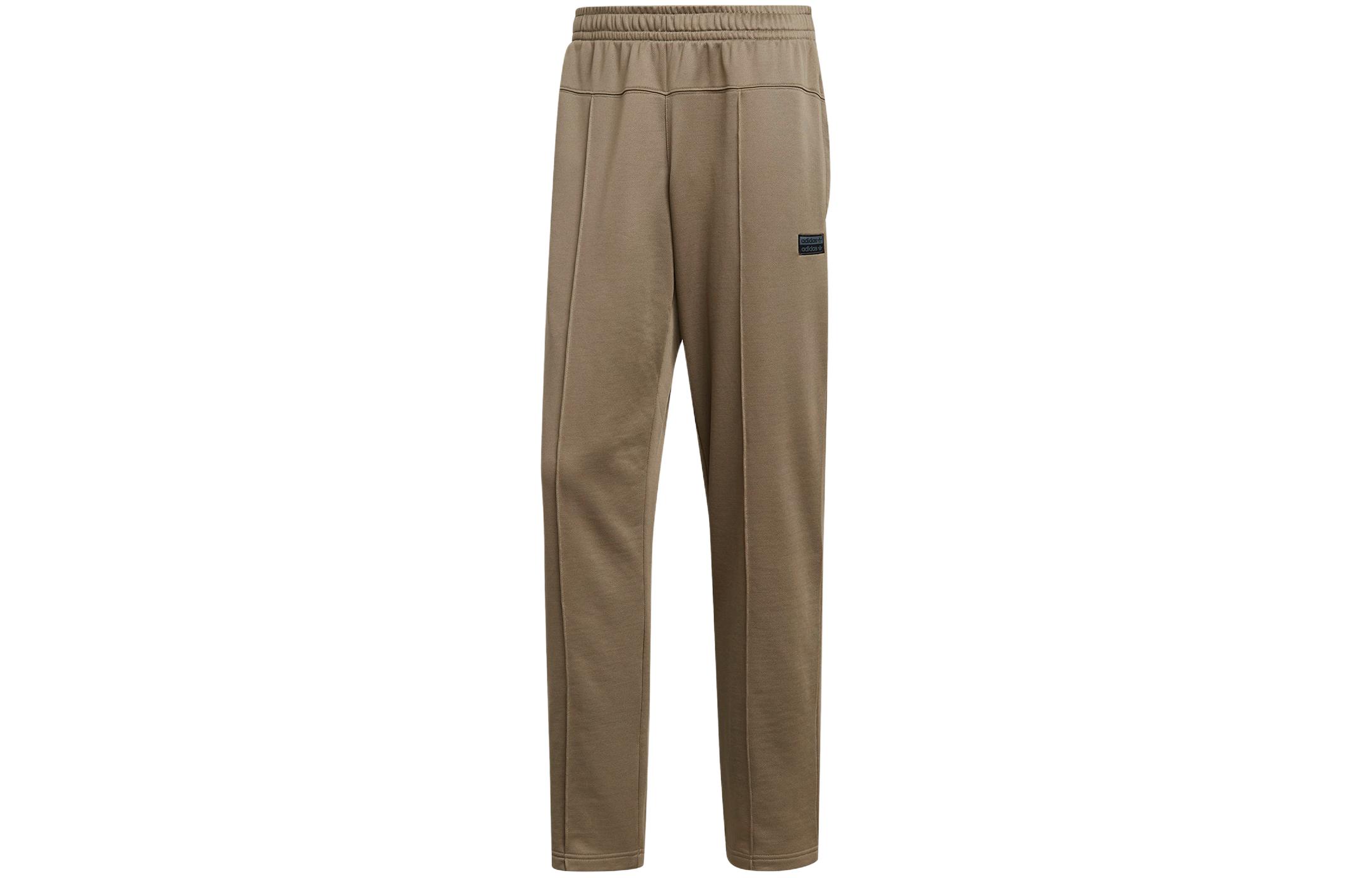 Adidas Originals RYV Fashion Sweatpa Knitted Sweatpants Men s Khaki GD9318 M