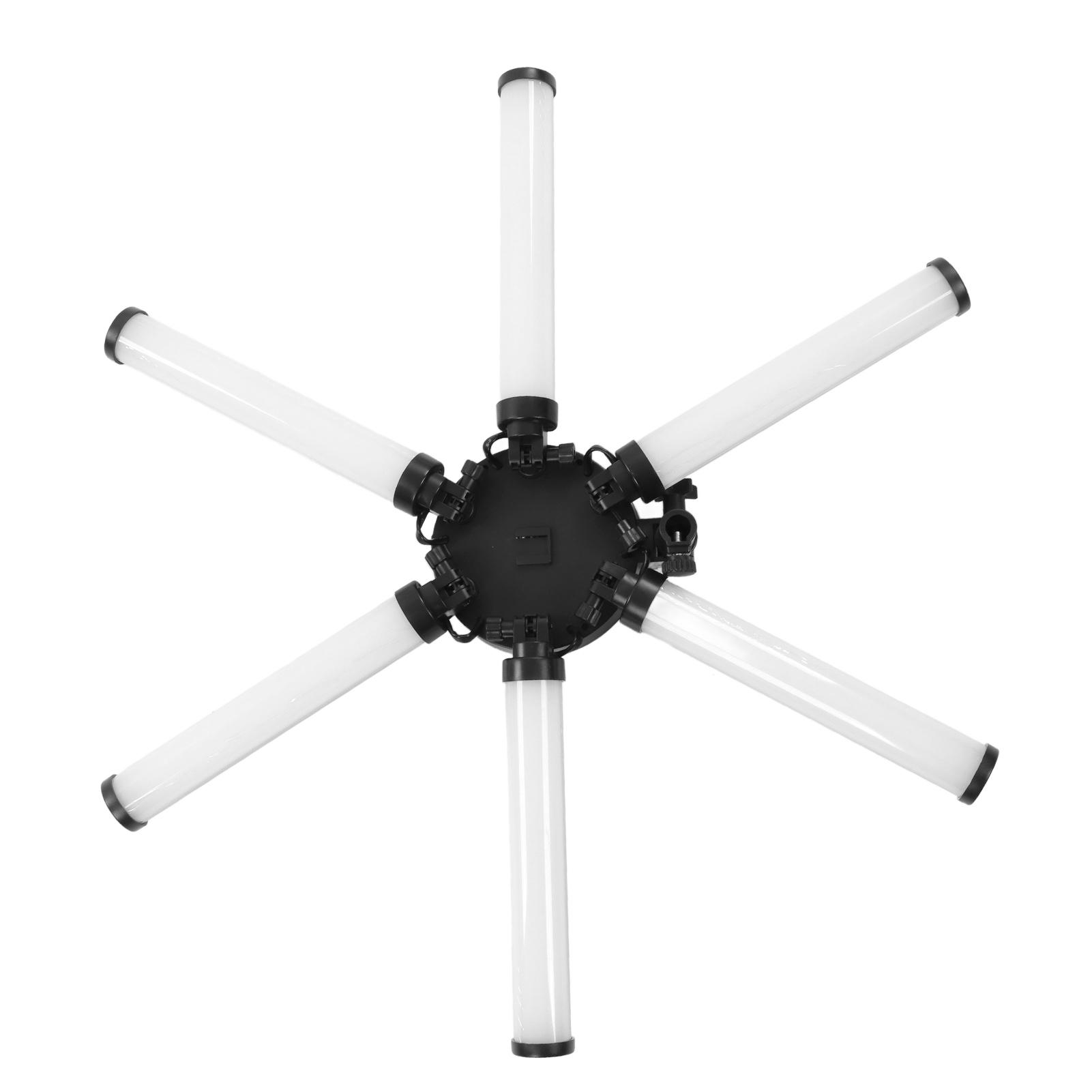 

26-дюймовая светодиодная кольцевая лампа Star Ring Light 54W 15V 4A 420 светодиодных бусин Съемная световая панель Заполняющий свет для видео в прямом эфире EU Plug