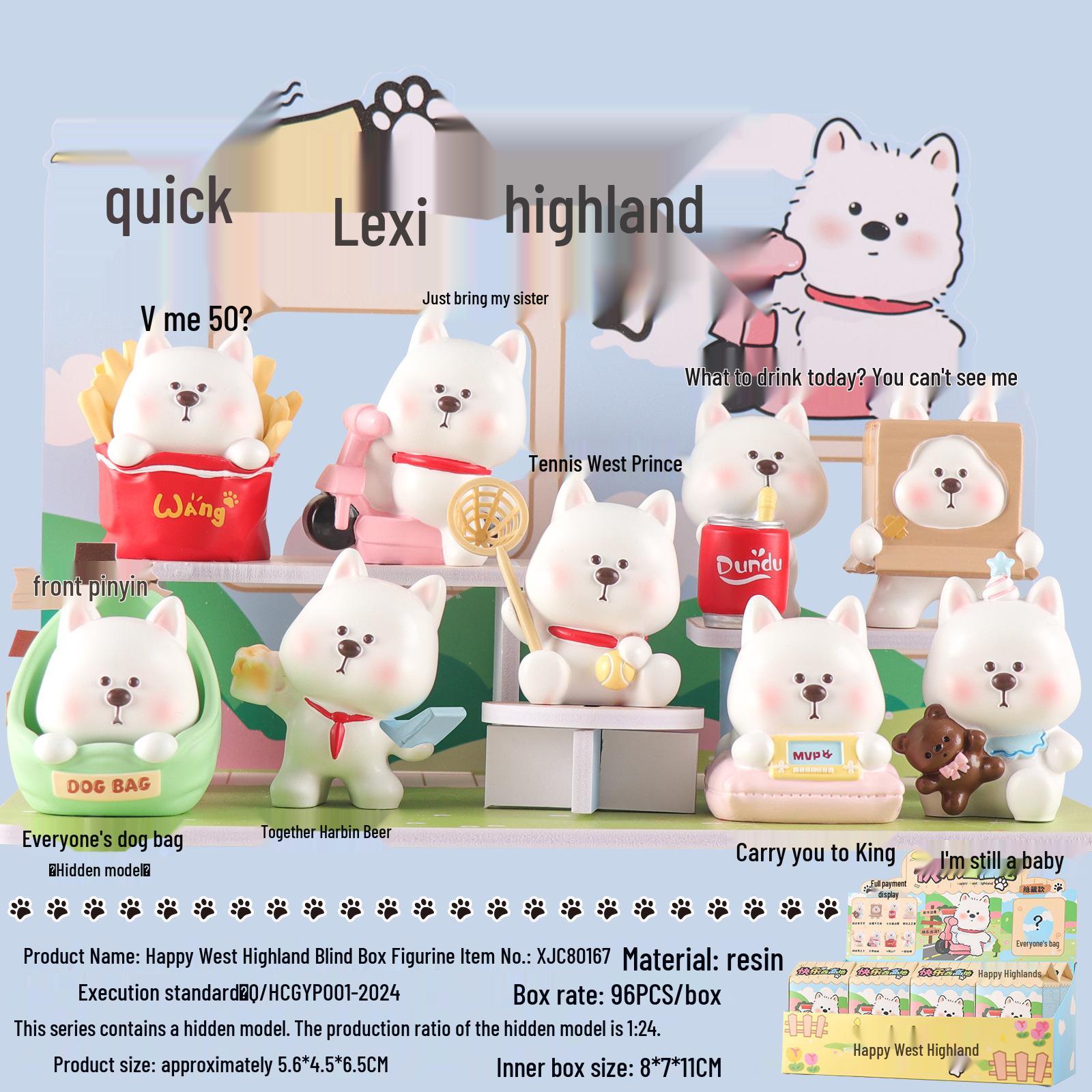 

Internet Celebrity Cartoon Cute Bee Puppy Toy - Fun and Creative Happy Desktop Ornament Gift