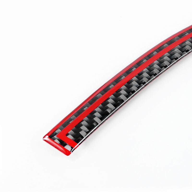 For Tesla Model 3 Model Y Carbon Fiber Anti-collision Bumper Mirror Anti-Rub Strips Protector Sticker Decorative 