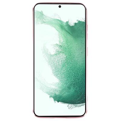 KADEM For Samsung Galaxy S22+ 5G Phone Cover Rhinestone Design Flower Pattern Decor Gradient Color Glitter Powder Flexible TPU Cell Phone Case