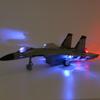 1/89 J-15 Kampfjet Legierung Kampfjet Modell Akustooptisch Rückstellkraft Luftfahrt Flugzeugmodell Spielzeug Schmuck Geschenke