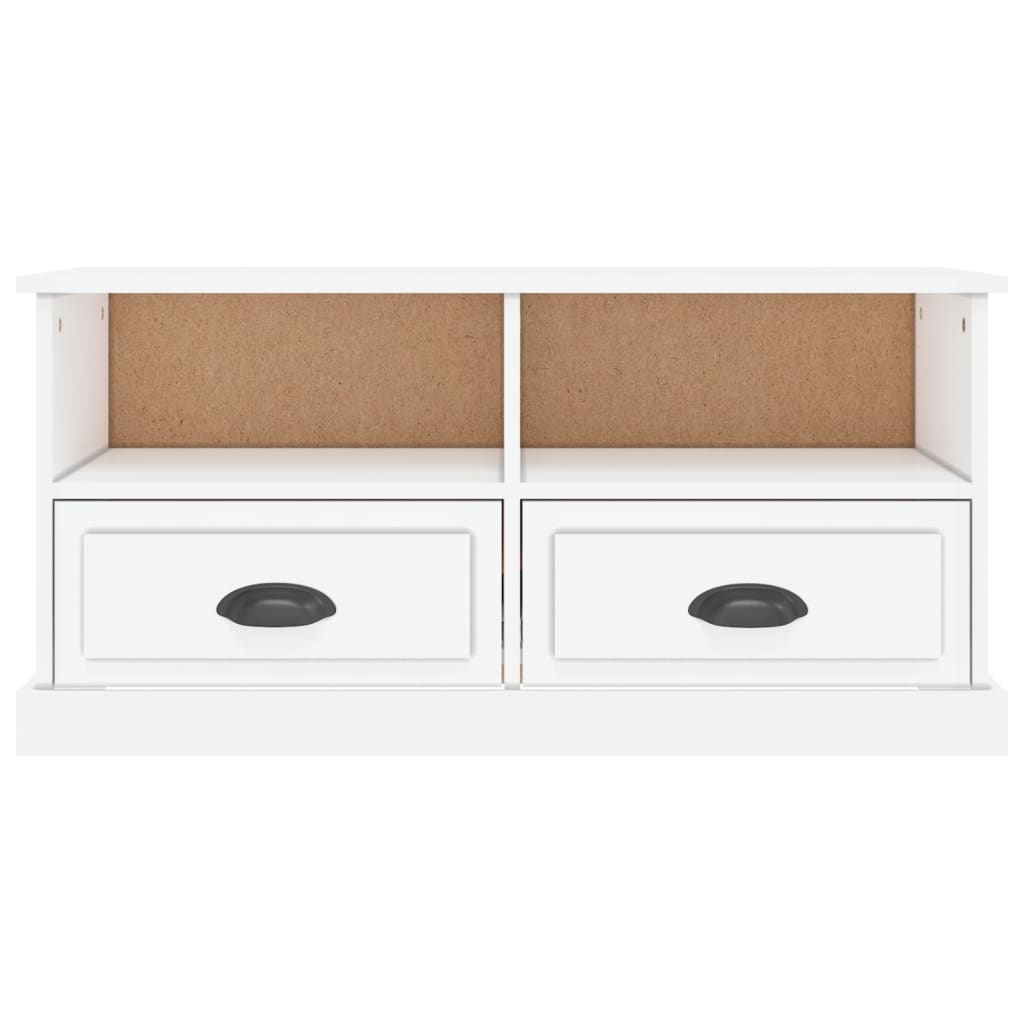 Vidaxl TV Cabinet, White High Gloss, 93X35.5X45 Cm